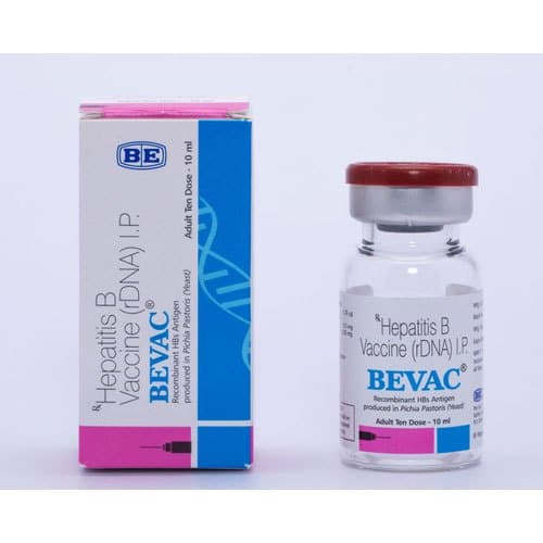 Bevac Hepatitis B Vaccine, 10 Ml, Rs 58.56/piece Shruthi Biotech