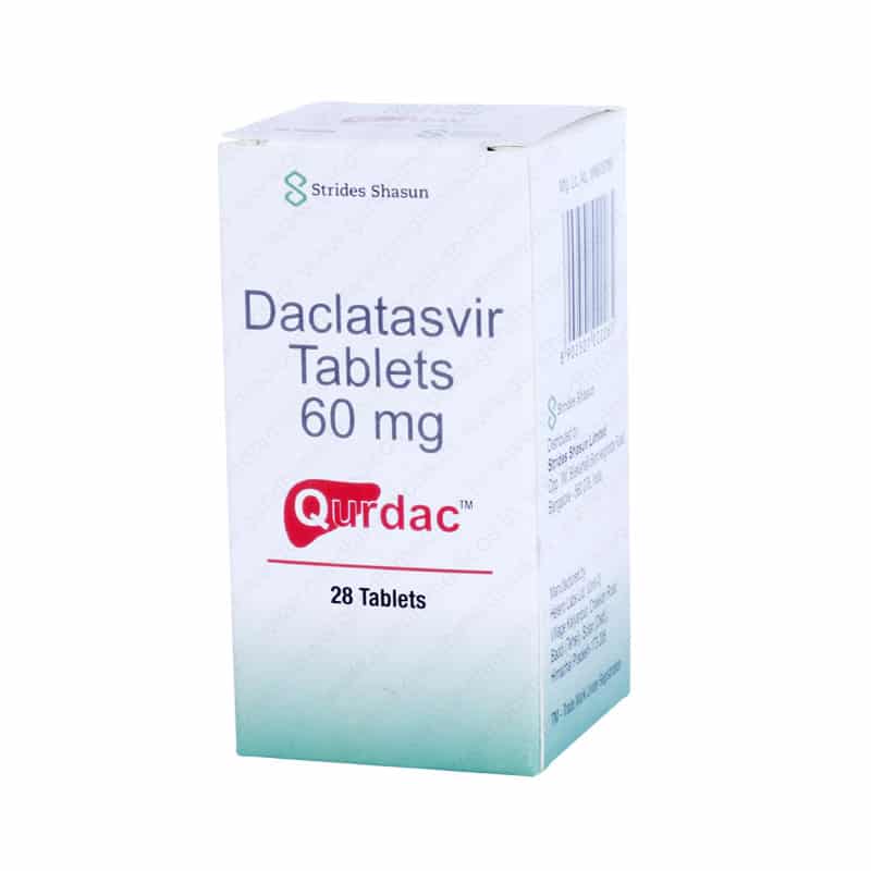 Buy Qurdac 60 mg (Daclatasvir) For Hepatitis C, Qurdac Tablets Online