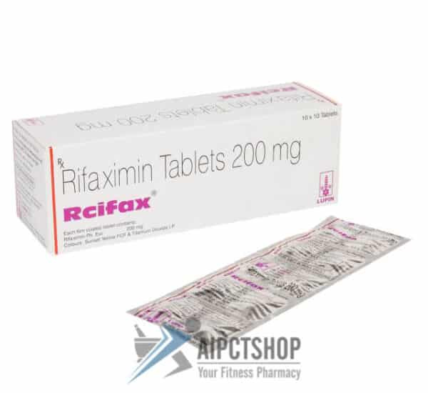 Buy Rcifax (Rifaximin) 200 mg 100 tablets online