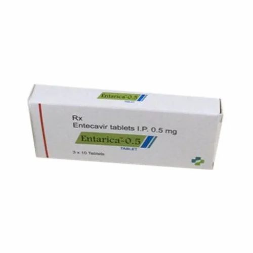 Entarica Entecavir IP 0.5mg Tablet, Treatment: For The Treatment Of ...