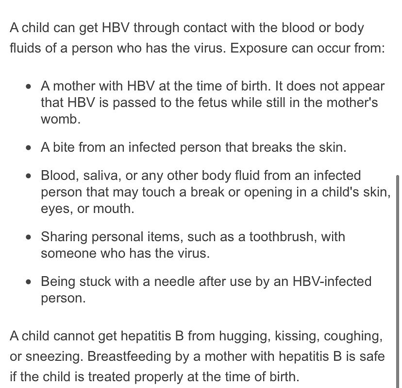 Hep B Vaccine?