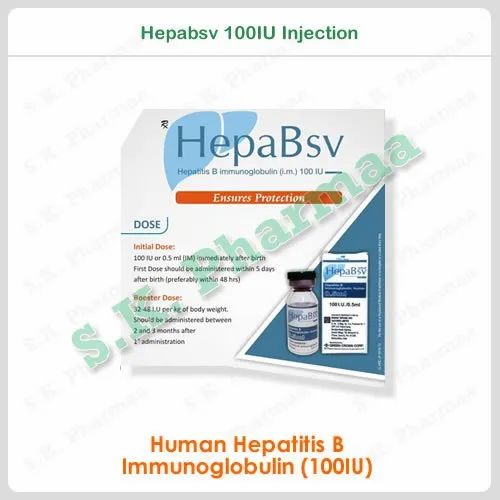 Hepabsv 100IU Injection at Rs 3750/vial