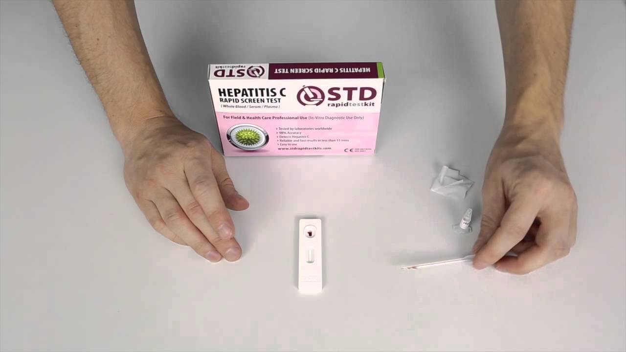 Hepatis C Rapid Home Test Kit