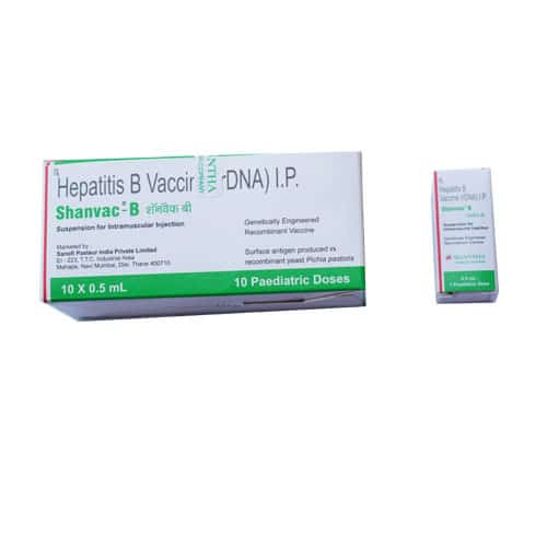 Hepatitis B Paediatric Dose, Packaging Size: 1* 0.5ml, Packaging Type ...