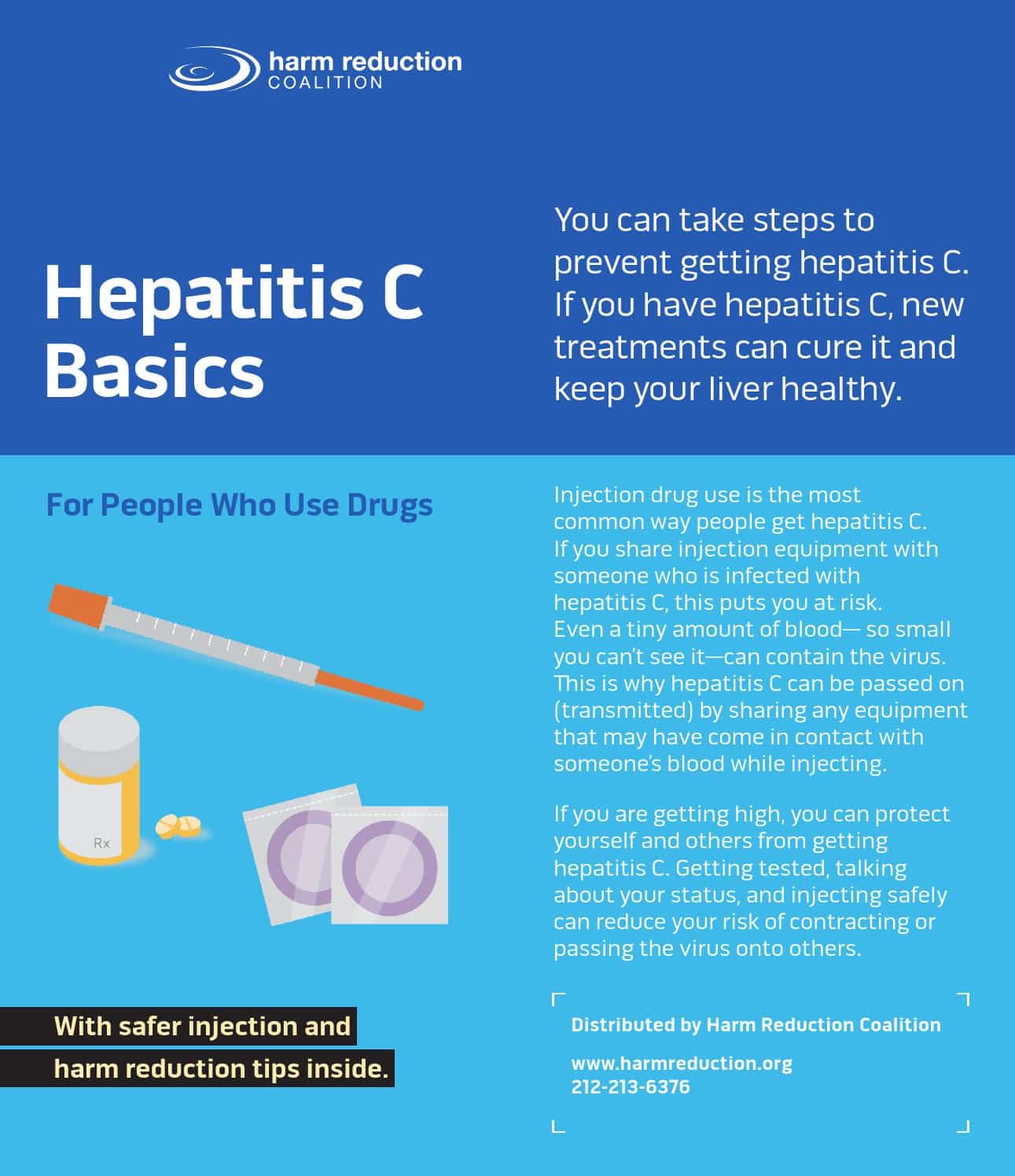 Hepatitis C Basics: For People Who Use Drugs by Harm Reduction ...