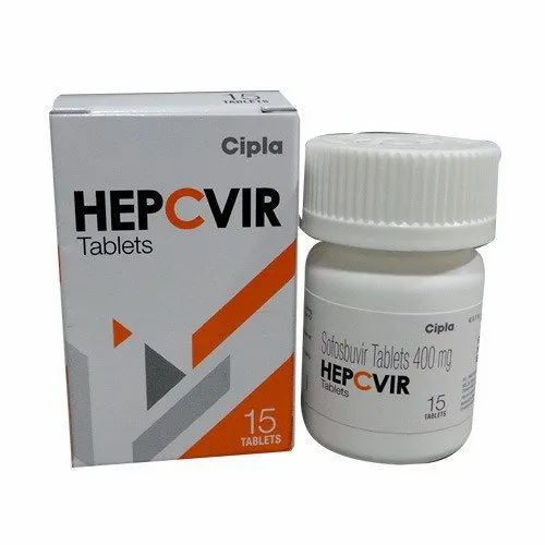 Hepcvir Sofosbuvir 400 Mg Tablets, Prescription, Treatment: Hepatitis C ...