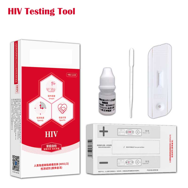HIV venereal disease Test Strip Plaster Blood Test Strip Tool Medical ...