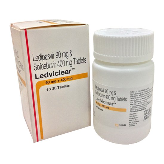 Ledviclear Tablets, Treatment: Hep C, Prescription, Rs 6000 /packet ...