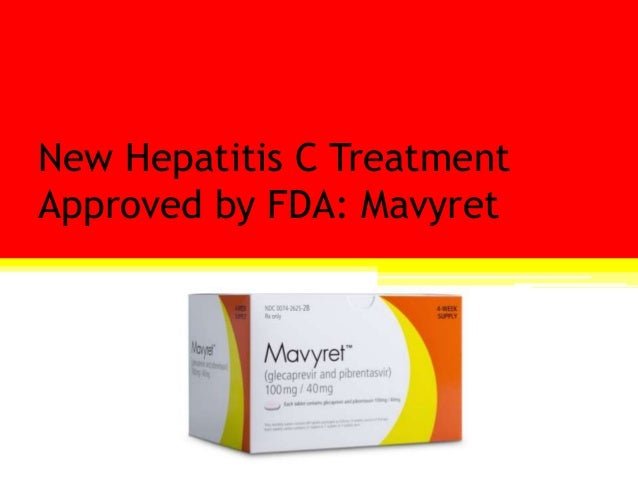 New Hepatitis C Treatment Approved by FDA: Mavyret