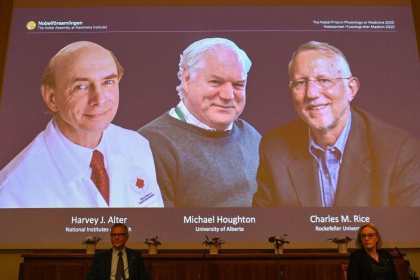 Nobel Prize for medicine awarded to trio who discovered ...