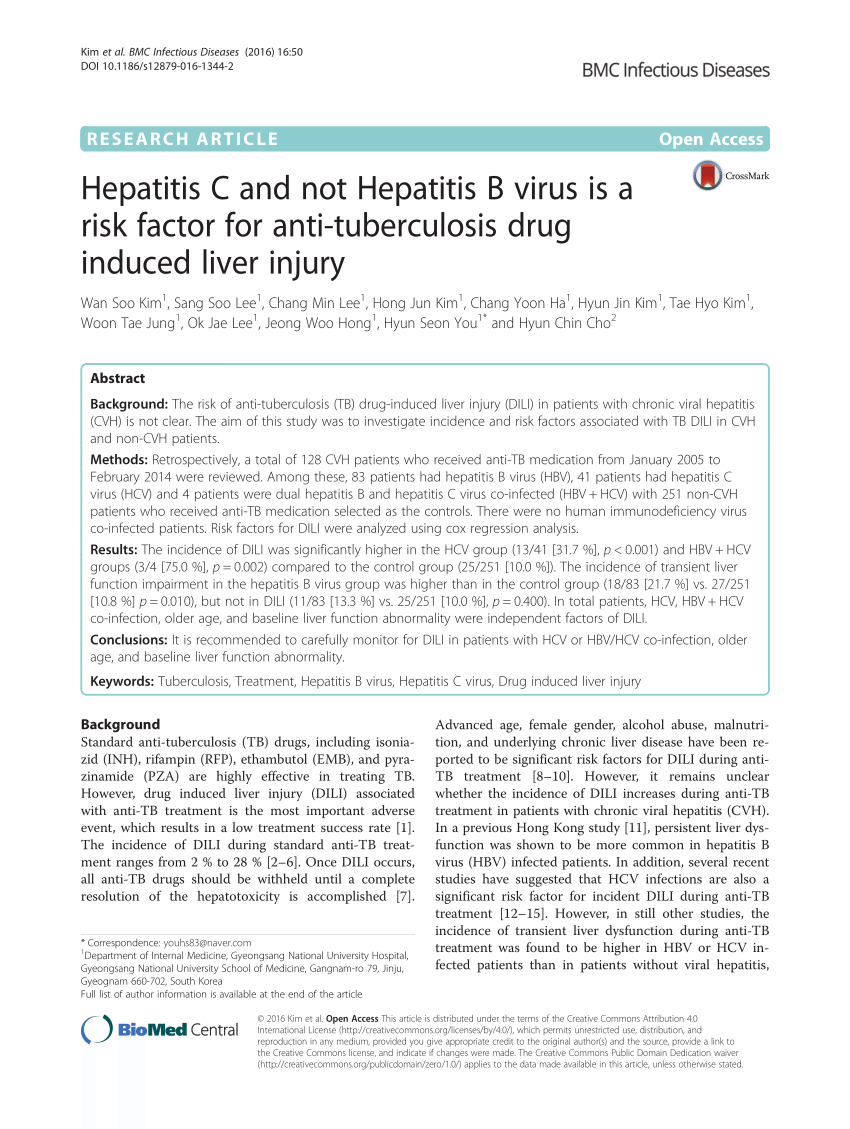 (PDF) Hepatitis C and not Hepatitis B virus is a risk factor for anti ...