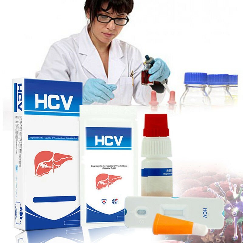 Rapid HCV(Hepatitis C Virus) Test Screen Kit Check At Home Private STI ...