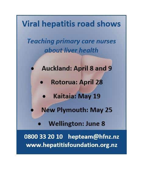 Road shows take hepatitis to NZ communities
