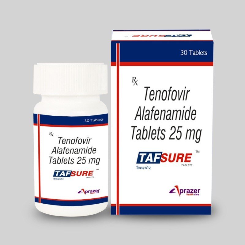 Tafsure Tenofovir Alafenamide Tablets 25 mg, Prescription, Treatment ...
