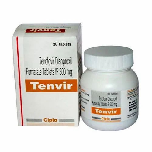 Tenofovir Disoproxil Fumarate Tablets IP 300mg, Cipla Ltd, Treatment ...