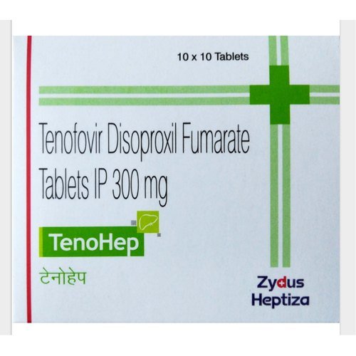tenohep Tenofovir Disoproxil Fumarate Tablets IP 300 Mg, Treatment ...