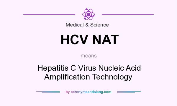 What does HCV NAT mean?