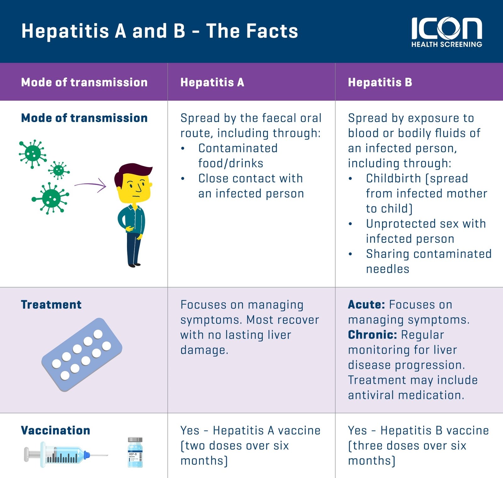 What is Hepatitis B? â Icon Health Screening